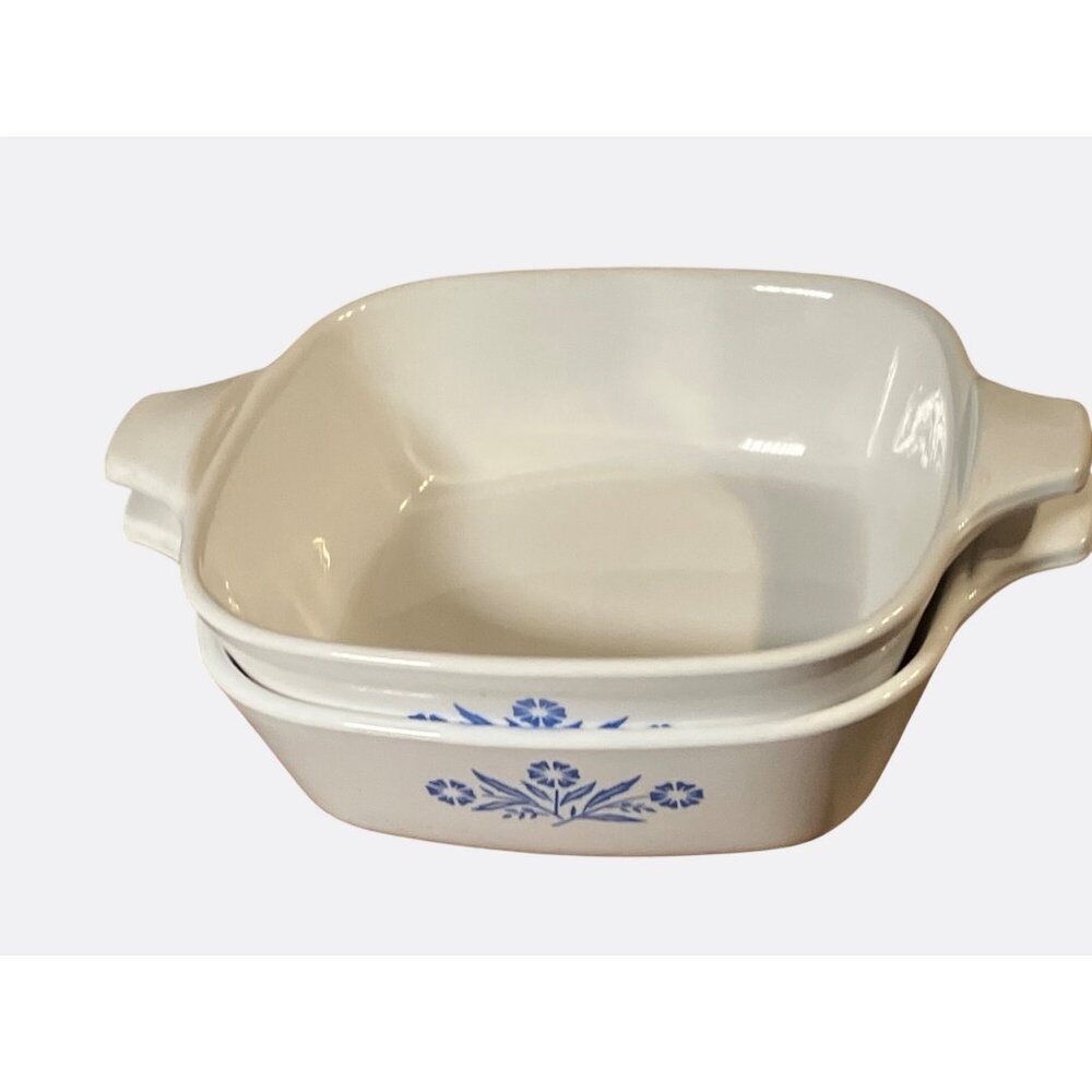 Corning Ware Petite P-41 Blue Cornflower Design Baking Dish - Picture 4 of 14